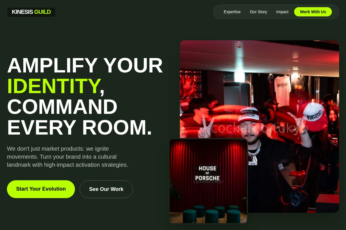 Kinesis Brand Activation