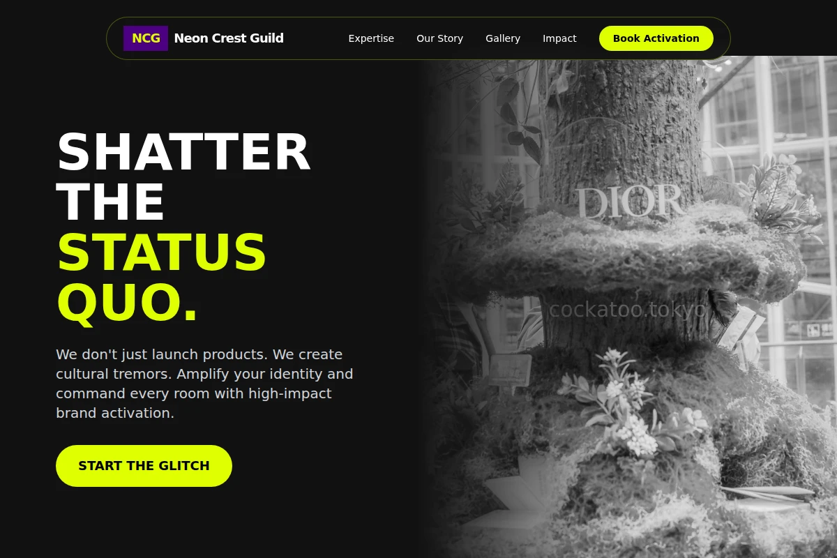Glitch Brand Activation