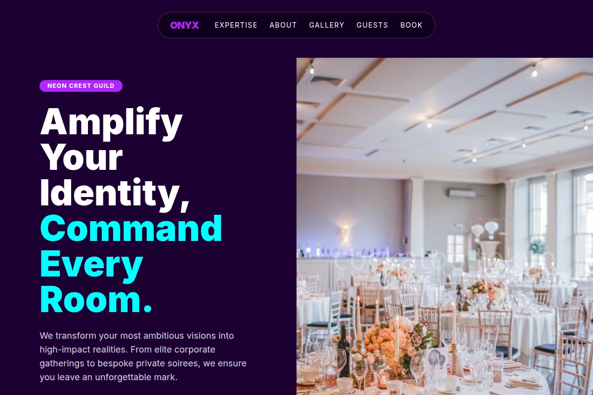 Onyx Event Planning