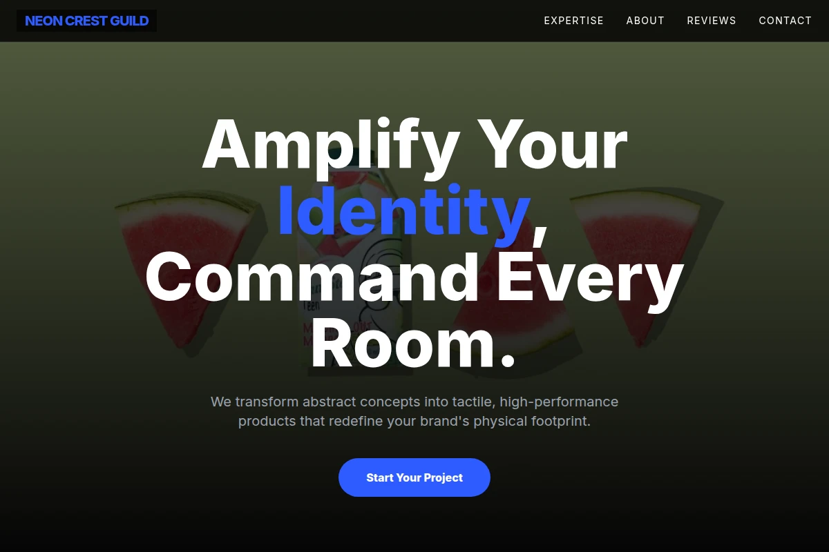Neon Product Design